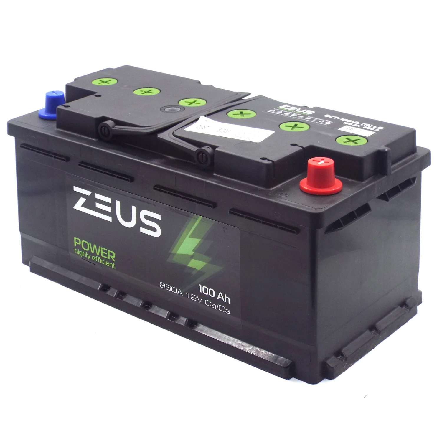 Аккумулятор ZEUS POWER LB 100 Ач о.п. Фото 1