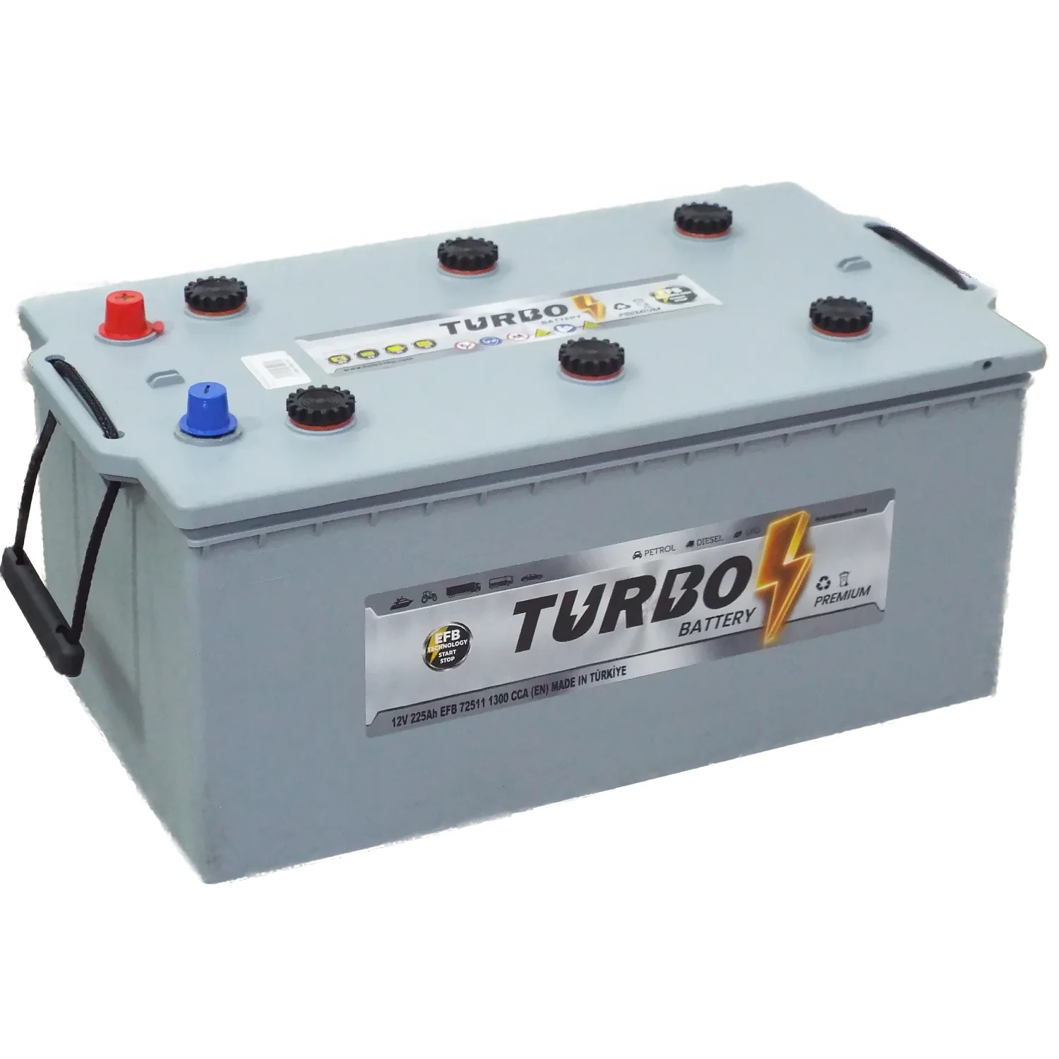 Аккумулятор TURBO EFB 225 Ач о.п.