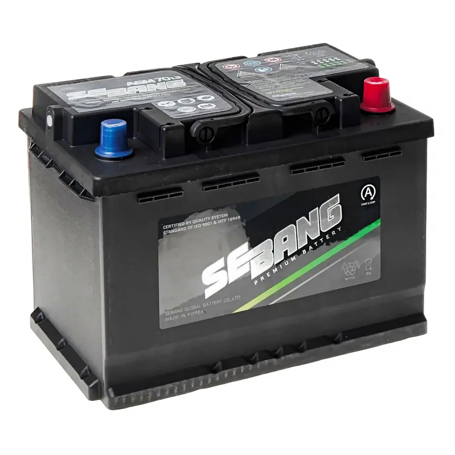 Аккумулятор SEBANG AGM 70 Ач о.п. РАСПРОДАЖА