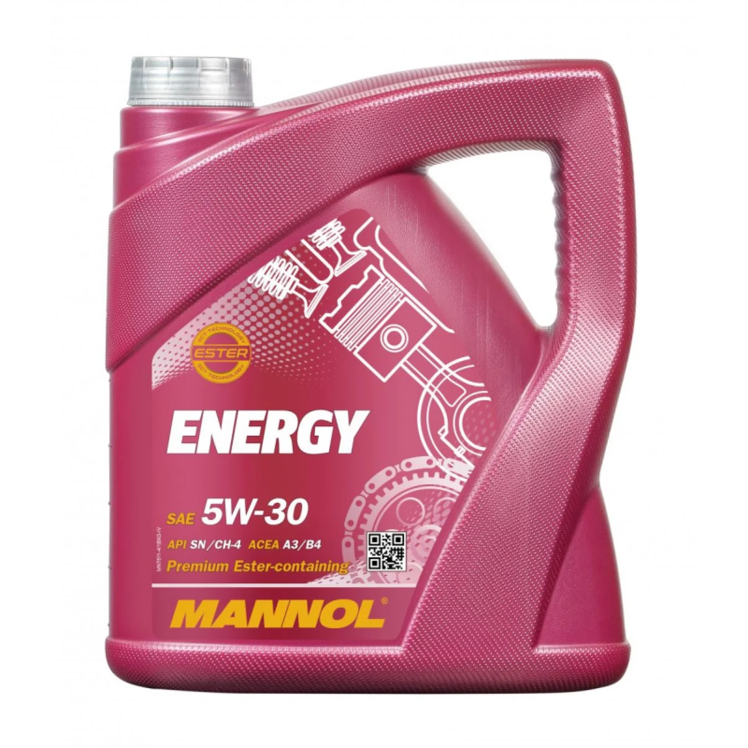 Масло моторное MANNOL Energy 5W-30, 4л РАСПРОДАЖА Фото 1