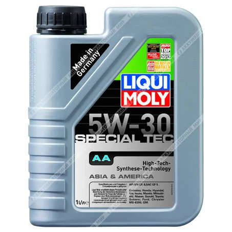 Масло моторное 5w-30 Liqui Moly Special Tec AA синтетическое 1л Фото 1