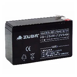 Аккумулятор ZUBR HR1234W (12V9Ah) универсальный Фото 1