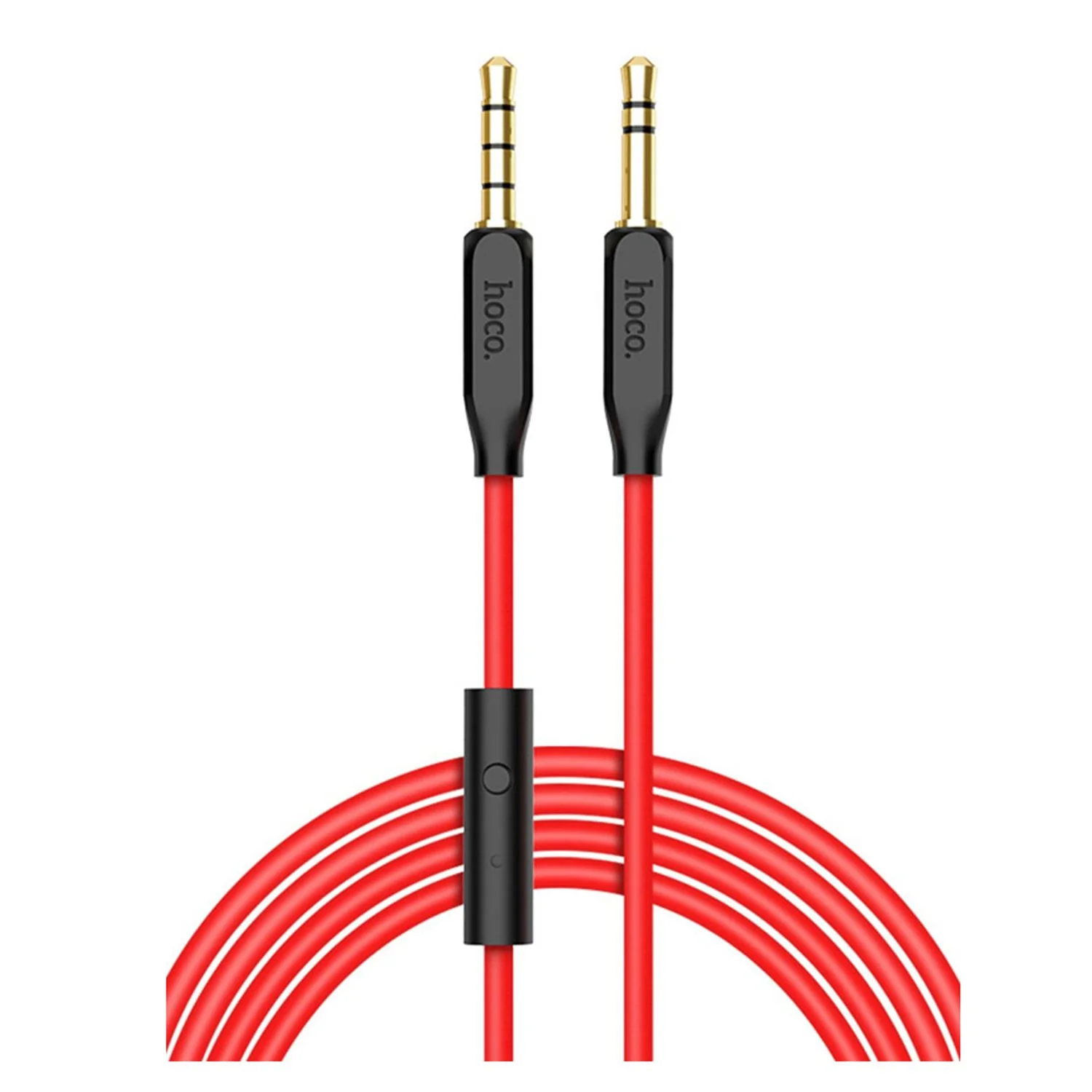 Кабель 3.5 Jack (M) - 3.5 Jack (M)  HOCO UPA12 черный 1м