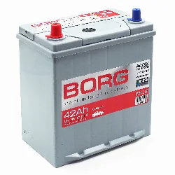 Аккумулятор BORG Premium Asia 50B19R 42 Ач п.п. Фото 1