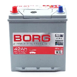Аккумулятор BORG Premium Asia 50B19R 42 Ач п.п. Фото 1