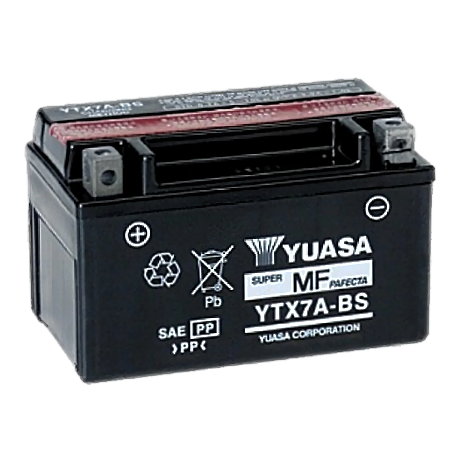 Аккумулятор Yuasa мото AGM 6 Ач п.п. (YTX7A-BS) РАСПРОДАЖА