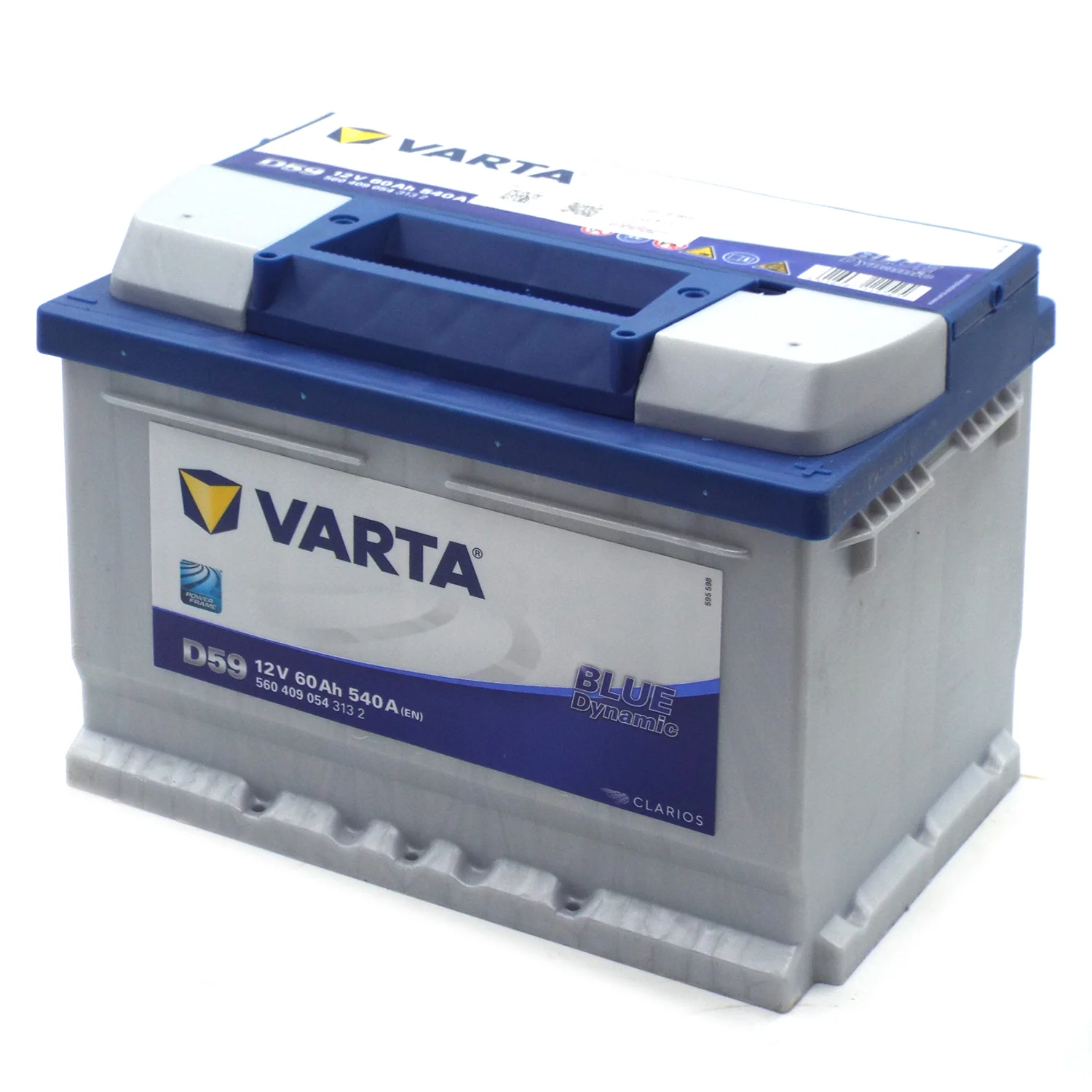 Аккумулятор VARTA Blue Dynamic D59 60 Ач о.п. Фото 1