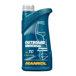 Масло моторное MANNOL Outboard Universal 2Т, 1л Фото 1
