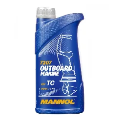 Масло моторное MANNOL Outboard Marine 2Т, 1л Фото 1
