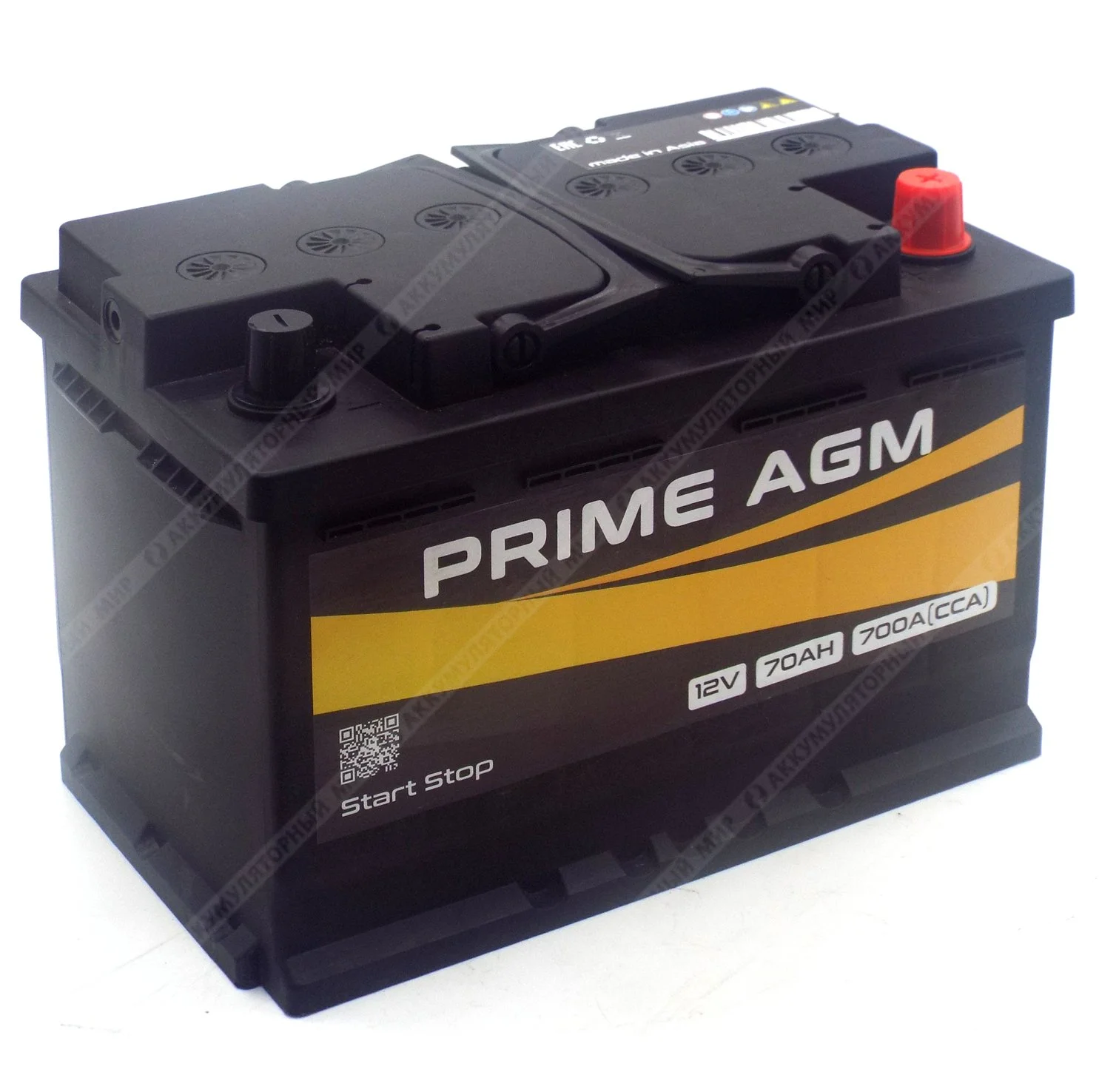 Аккумулятор PRIME AGM 70 Ач о.п. Фото 1