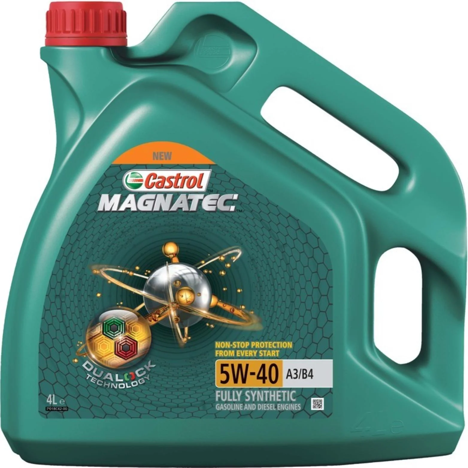 Масло моторное CASTROL Magnatec A3/B4 5W-40, 4л
