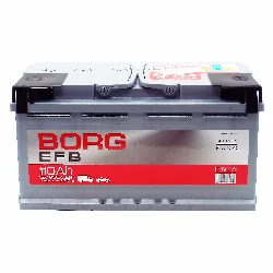 Аккумулятор BORG EFB 110 Ач о.п. Фото 1