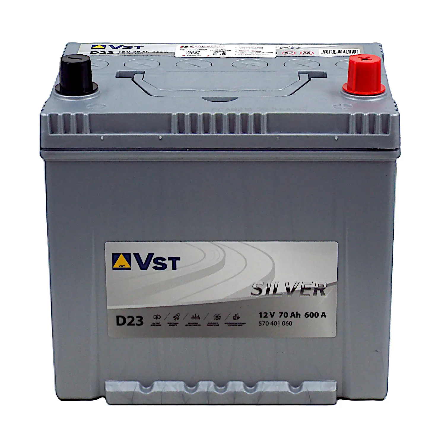 Аккумулятор VST Silver Asia D23 70 Ач о.п. Фото 1