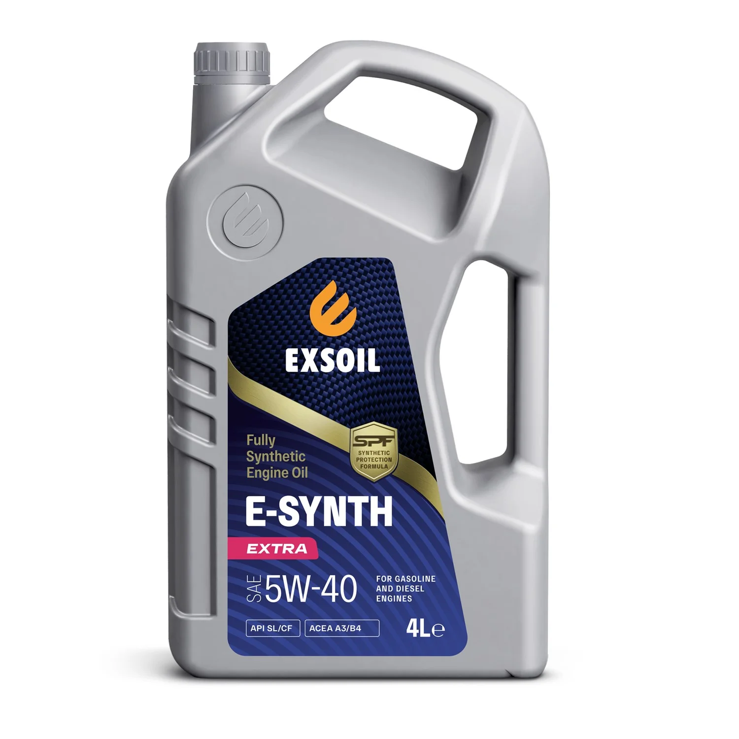 Масло моторное EXSOIL E-SYNTH Extra 5W-40, 4л